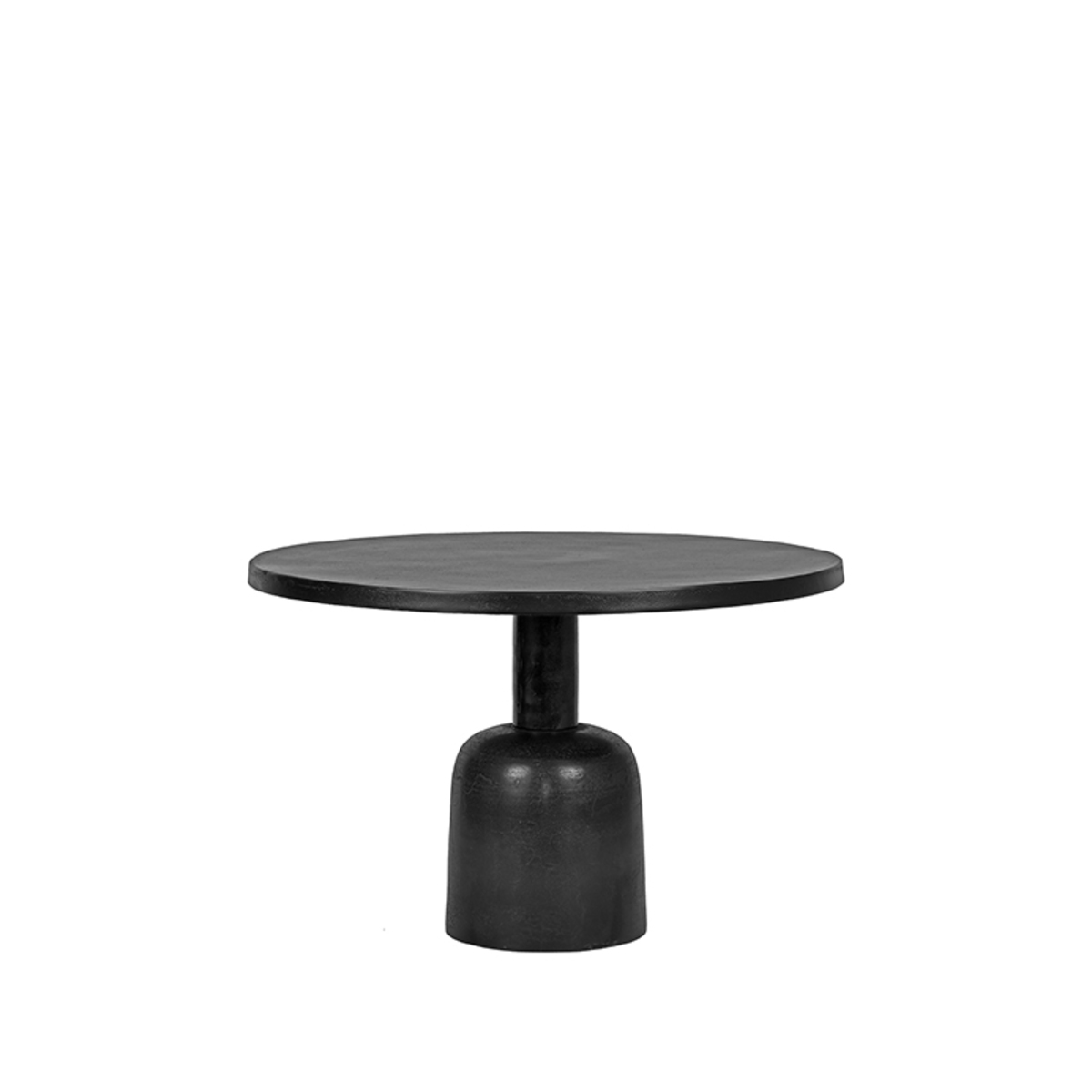 Table basse Wink - Ronde - Noir - Métal - Moderne - LABEL51