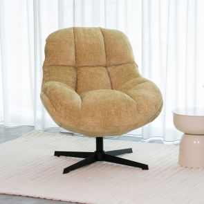 Fauteuil Pivotant Huxley 76x86x92 cm
