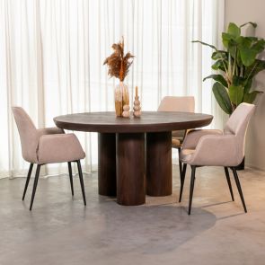 Table de Salle a Manger Olly 150x150x75 cm