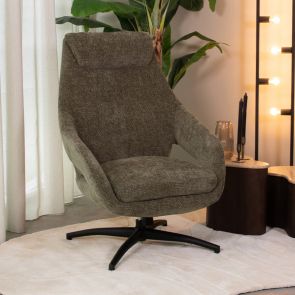 Fauteuil Pivotant Maxwell 75x84x108 cm