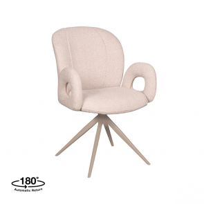 Eetkamerstoel Neo 59x54x87 Cm Naturel Touch Perspectief 360
