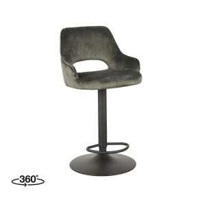Tabouret de Bar Fer 45x47x92-113 cm