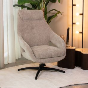 Fauteuil Pivotant Maxwell 75x84x108 cm