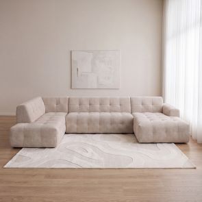 U-Bank Lorenzo Links 382x220x77 cm