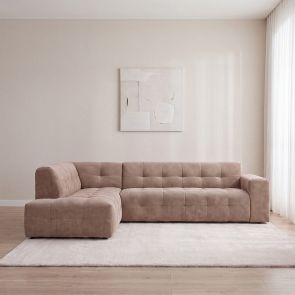 Hoekbank Lorenzo Links 294x220x77 cm