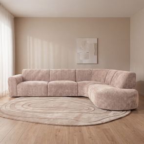 Hoekbank Evito Rechts 300x230x80 cm