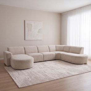 U-Bank Evito Rechts 385x170/230x80 cm