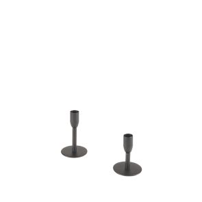 Set Kandelaars 8x8x13 cm