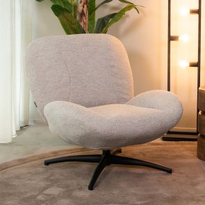 Draaifauteuil Clayton 82x89x91 cm