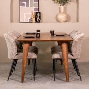 Eettafel Fly 190x100x76 cm
