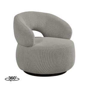 Draaifauteuil Nusenna 82x81x73 cm