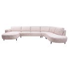 U-Bank Morato Rechts 385x170/230x84 cm