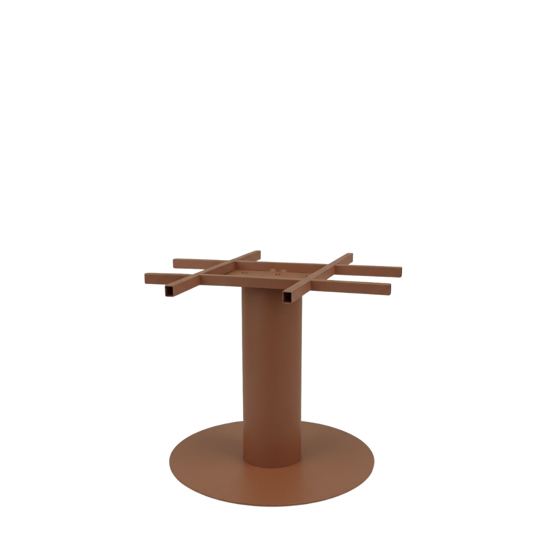 I_Tafelpoot Extra Stable - Coral - Orange - Métal - LABEL51