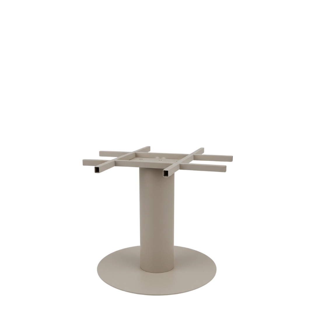 I_Tafelpoot Extra Stable - Taupe - Marron - Métal - LABEL51