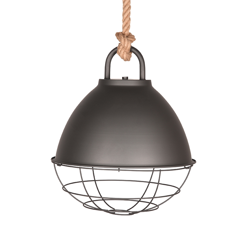 Lampe suspendue I_Korf - Burned Steel - GRIJS - - Industriel - LABEL51