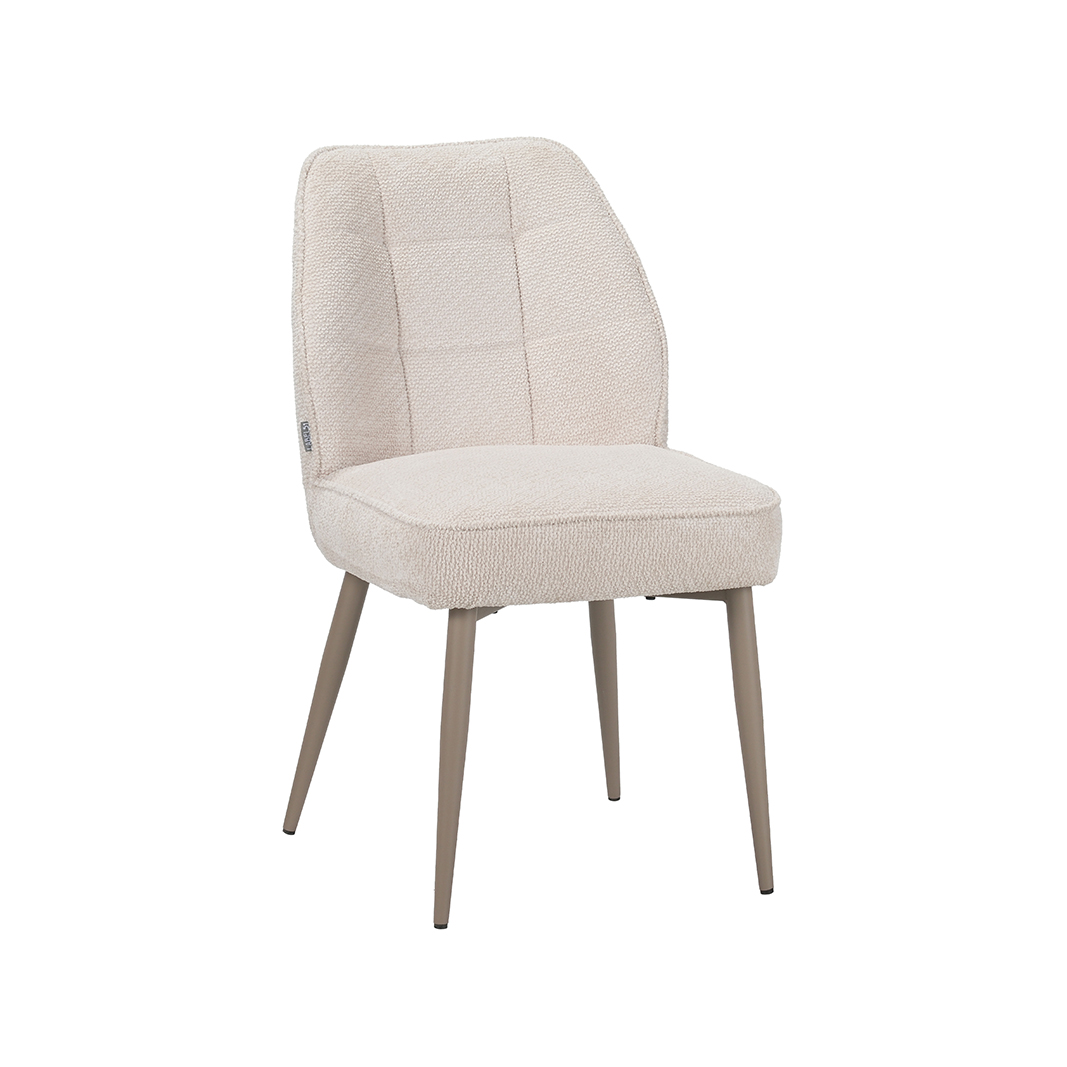 Chaises de salle à manger I_Liam - Naturel - Geweven - Sans accoudoir - LABEL51