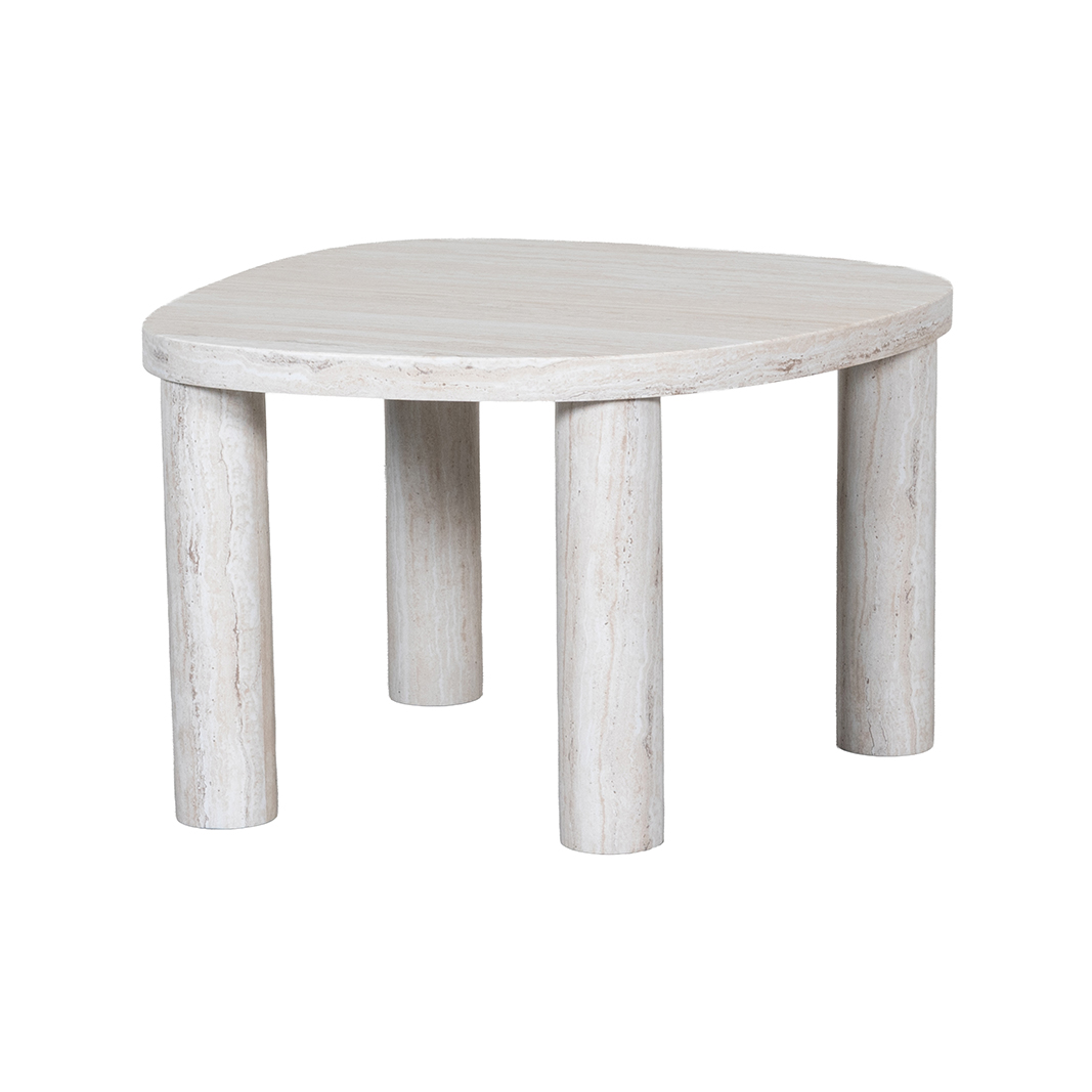 Table basses I_Balance - Travertin - Naturel - LABEL51