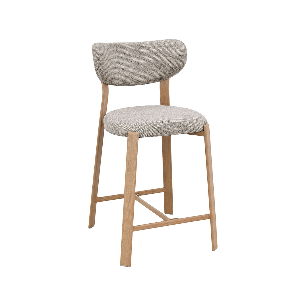 Tabourets de bar I_Mika - Beige - Naturel - Prestige - LABEL51