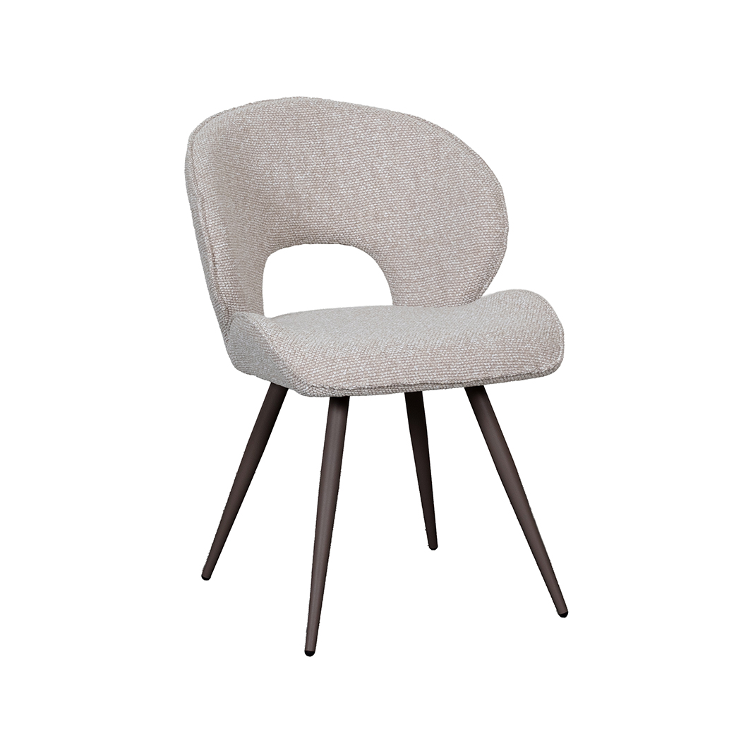 Chaises de salle à manger I_Sakura - Naturel - Boucle - Sans accoudoir - LABEL51
