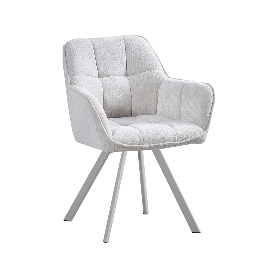 Chaises de salle à manger I_Riley - Naturel - Geweven - Sans accoudoir - LABEL51
