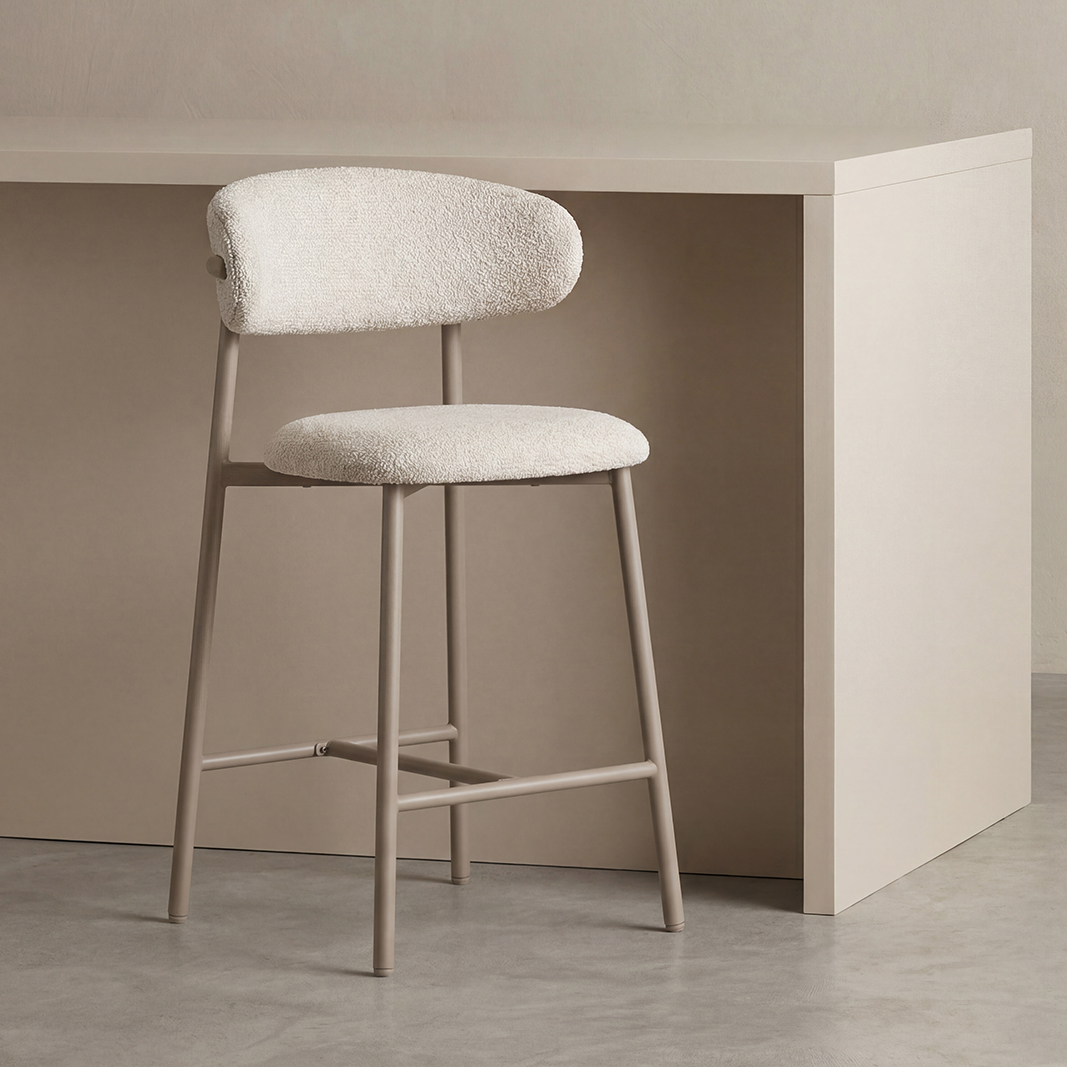 Tabourets de bar I_Kaito - Naturel - Prestige - LABEL51