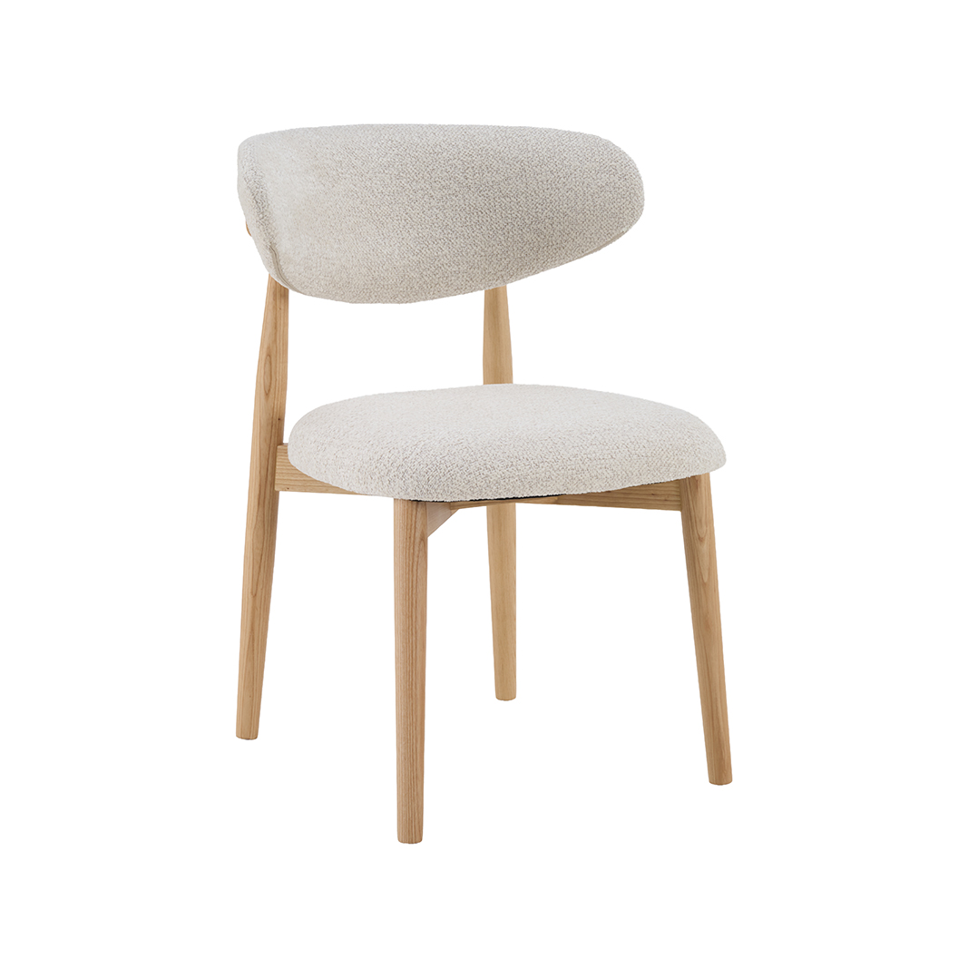 Chaises de salle à manger I_Kyoto - Naturel - Geweven - Sans accoudoir - LABEL51