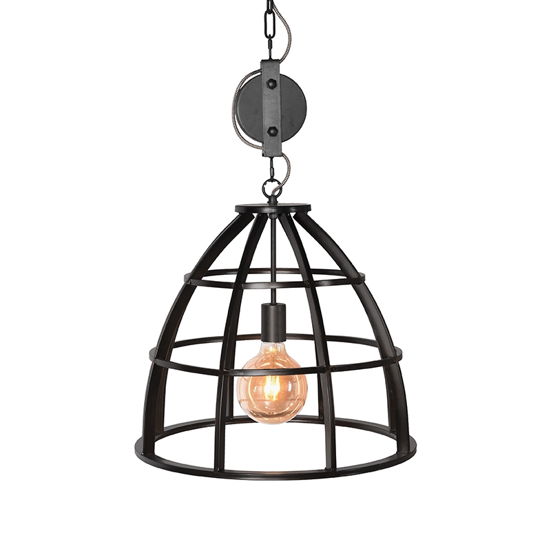 Lampe suspendue I_Fuse - Noir - ZWART - - Moderne - LABEL51