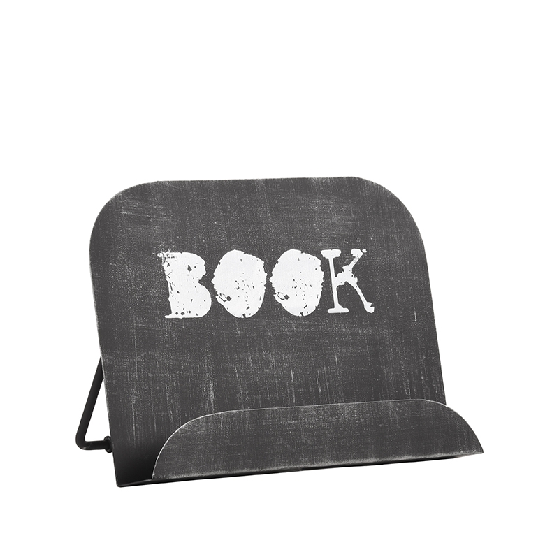 Accessoire de cuisine I_Kookboekstandaard - Noir - ZWART - Métal - Industriel - LABEL51