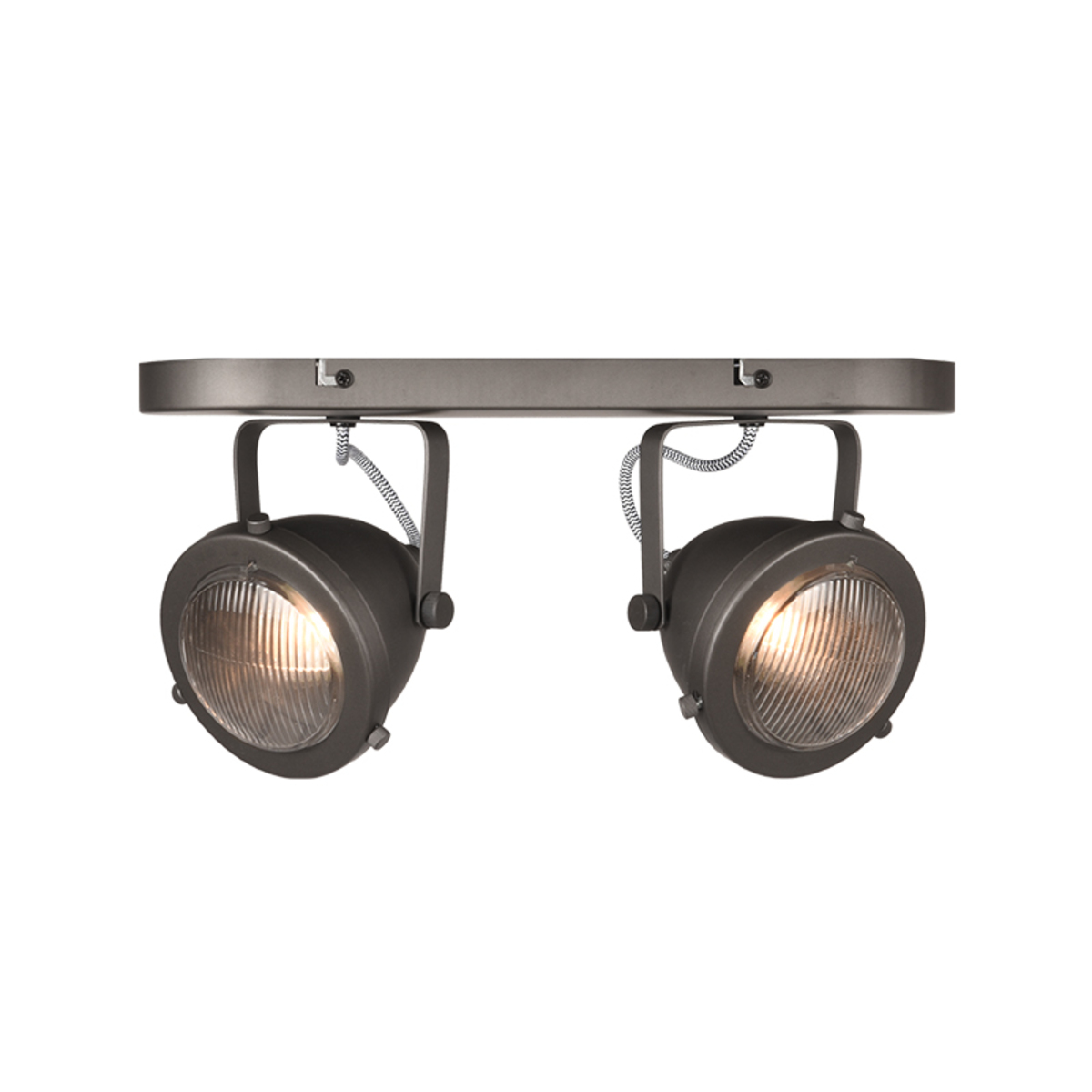 Spot I_Moto - Burned Steel - GRIJS - - Industriel - LABEL51