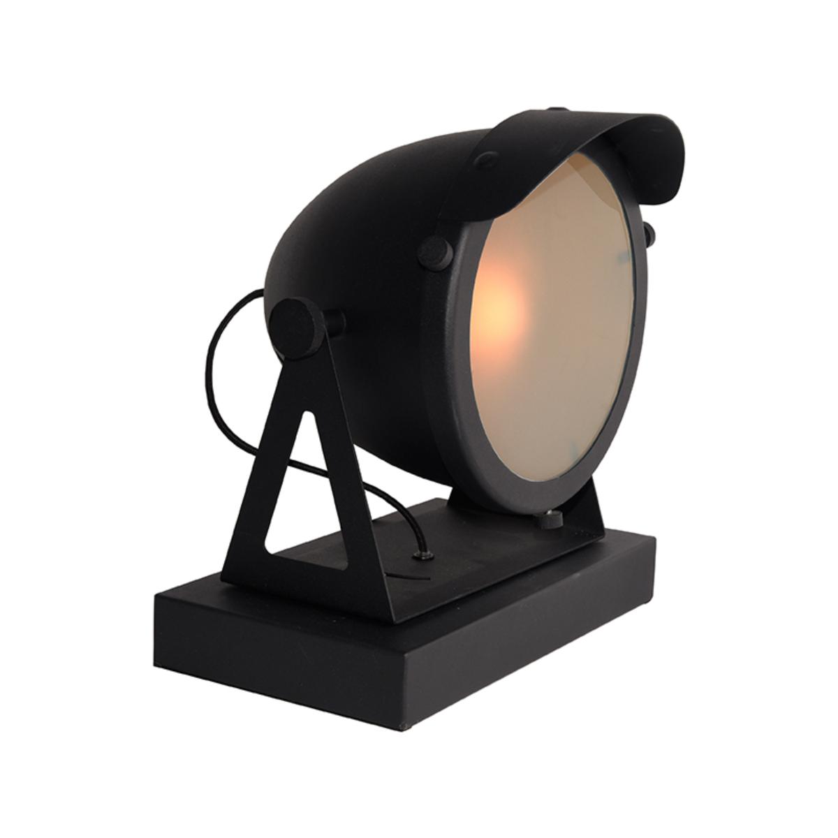 Lampe a poser I_Cap - Noir - ZWART - Métal - Moderne - LABEL51