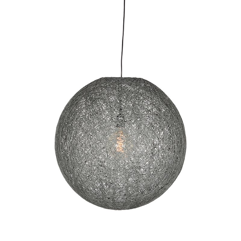 Lampe suspendue I_Twist - Gris - GRIJS - - Industriel - LABEL51