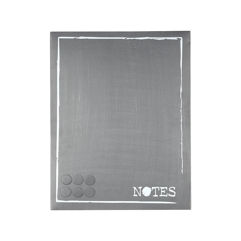 Décoration murale I_Memobord - Antiek Grijs - Gris - Métal - Industriel - LABEL51