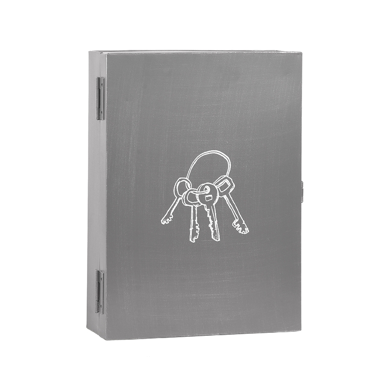 Décoration murale I_Sleutelkastje - Gris antique - GRIJS - - Industriel - LABEL51