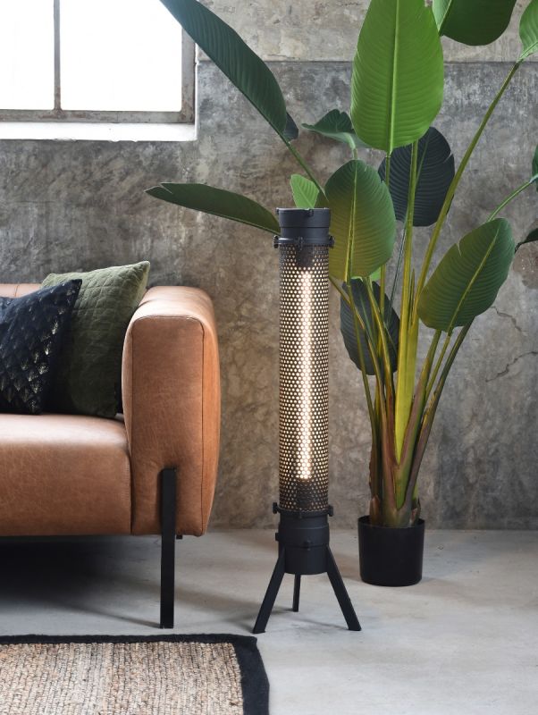 Lampe a poser I_Tube - Noir - ZWART - Métal - Moderne - LABEL51