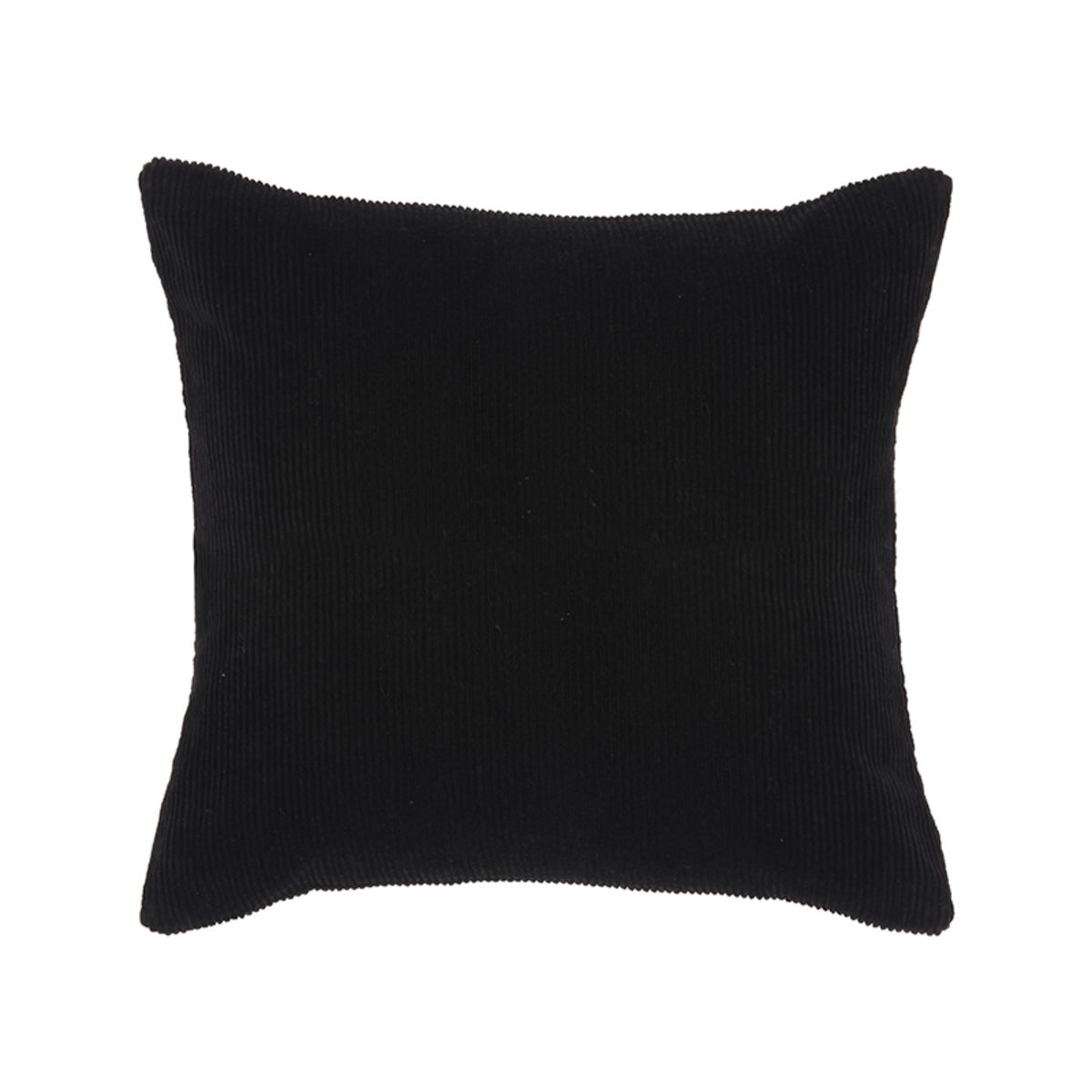 Coussin décoratif I_Rib - Noir - ZWART - - Moderne - LABEL51