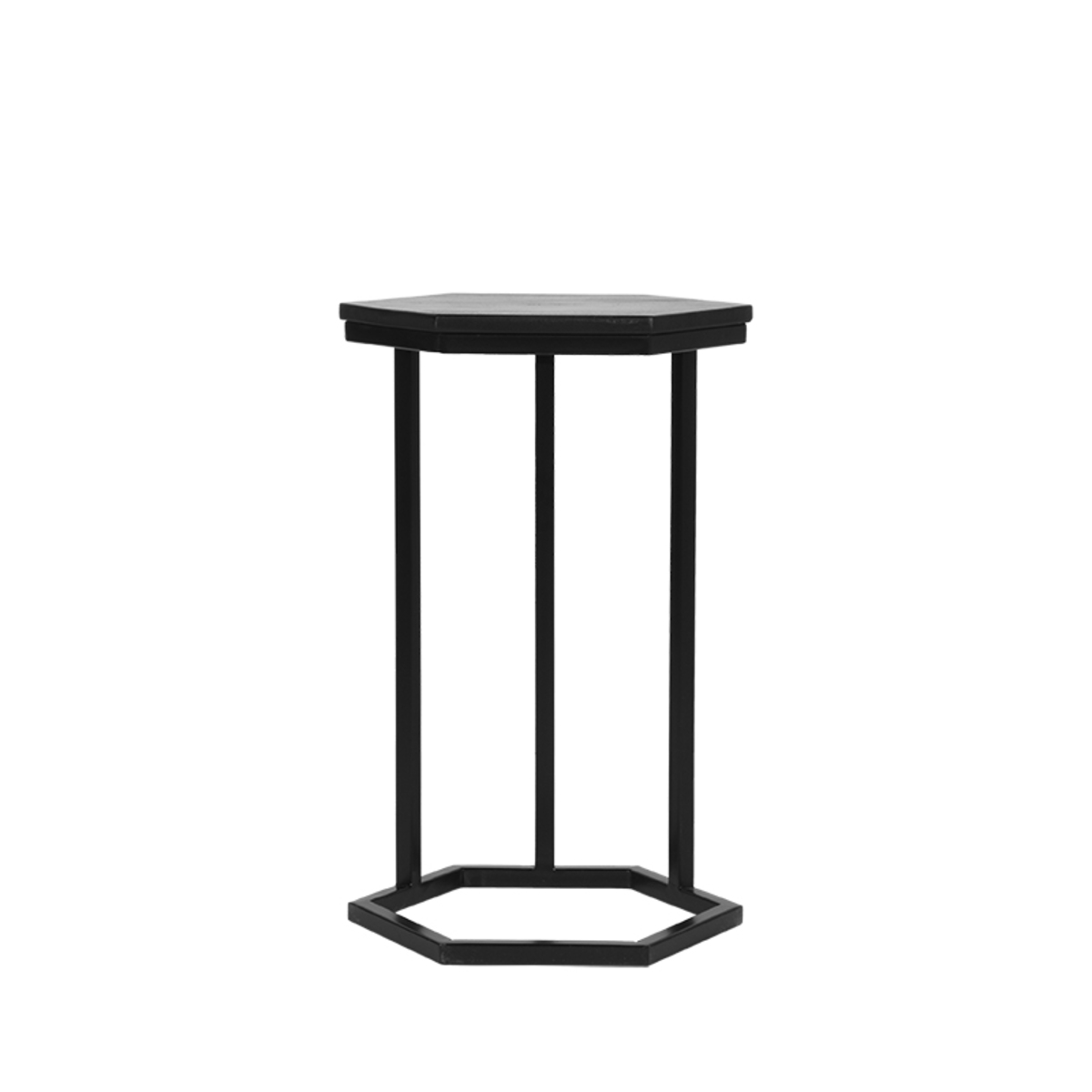 Table d'appoint I_Slide - Noir - ZWART - Bois de mangue - Moderne - LABEL51