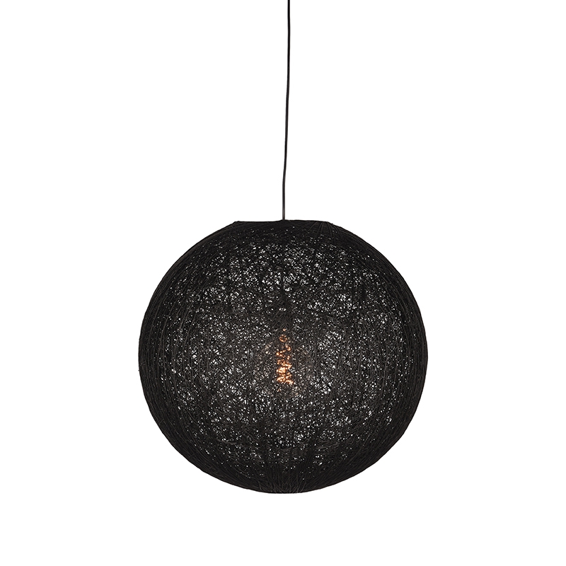 Lampe suspendue I_Twist - Noir - ZWART - - Moderne - LABEL51