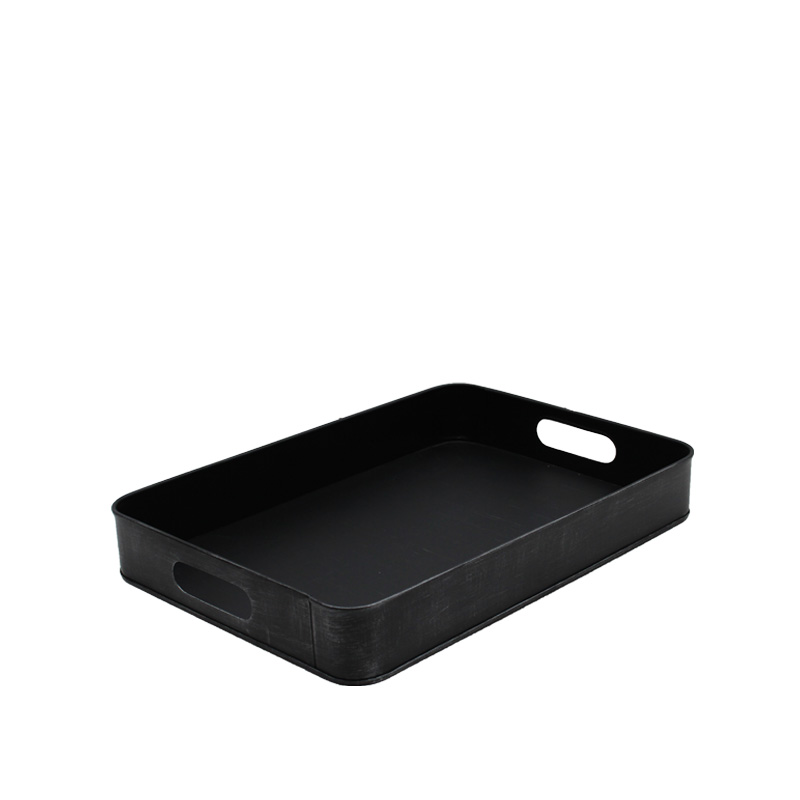 Accessoire de cuisine I_Dienblad - Antiek Zwart - Noir - Métal - Industriel - LABEL51