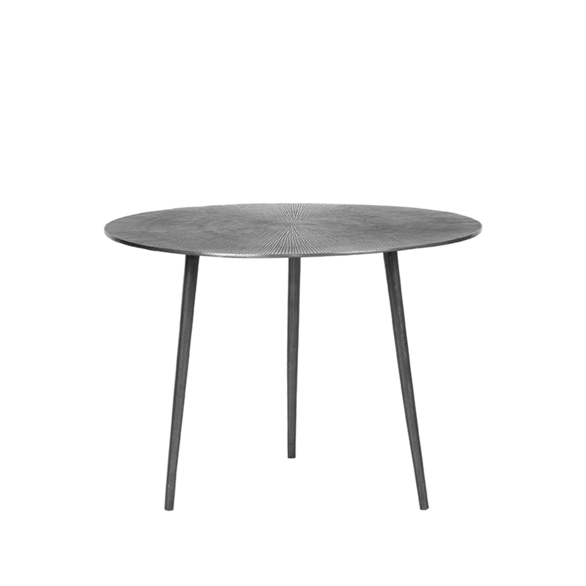 Table basse I_Nobby - Ronde - Gris - GRIJS - Métal - Moderne - LABEL51