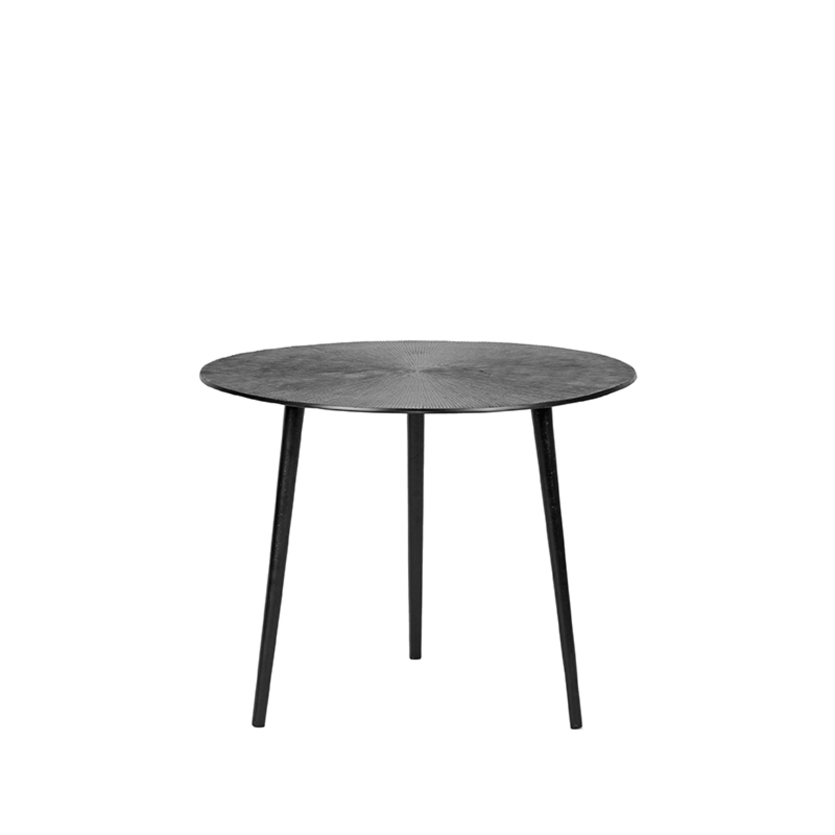 Table basse I_Nobby - Ronde - Noir - Métal - Moderne - LABEL51