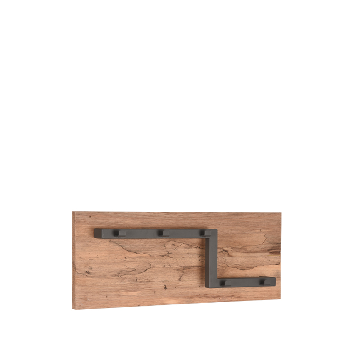 Porte-manteau I_Road - Burned Steel - GRIJS - - Industriel - LABEL51