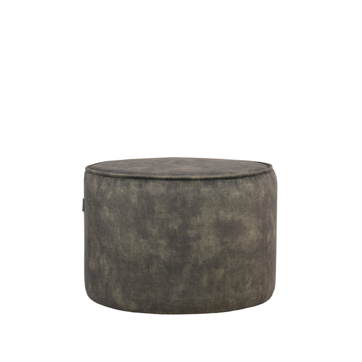 Pouf I_Tibo - Hunter - GROEN - Velours - Moderne - LABEL51