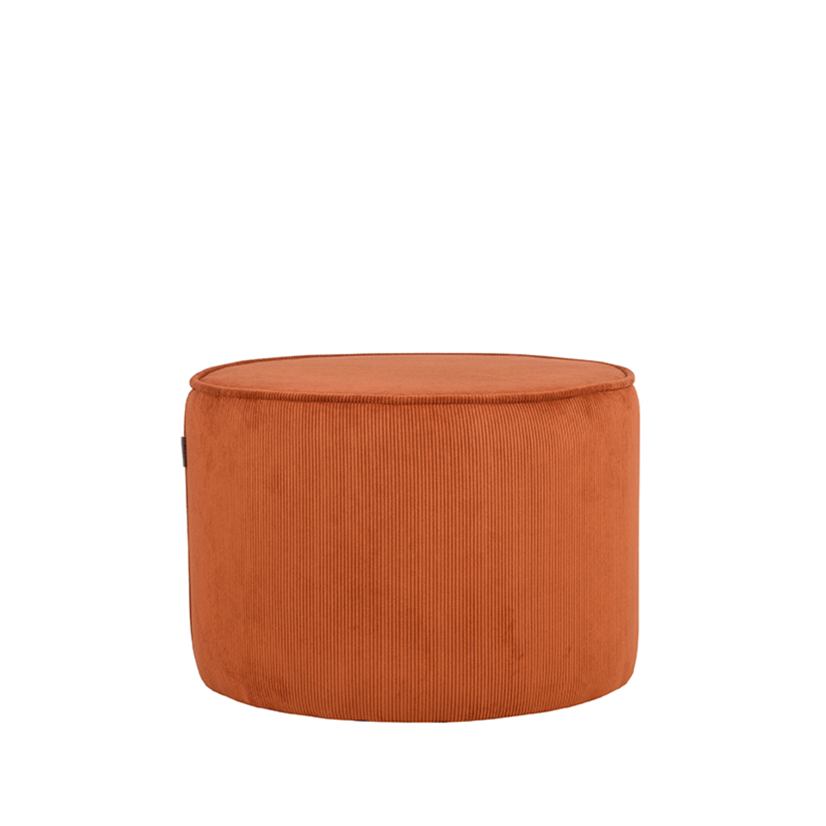 Pouf I_Tibo - Rouille - Orange - Ribcord - Retro - LABEL51