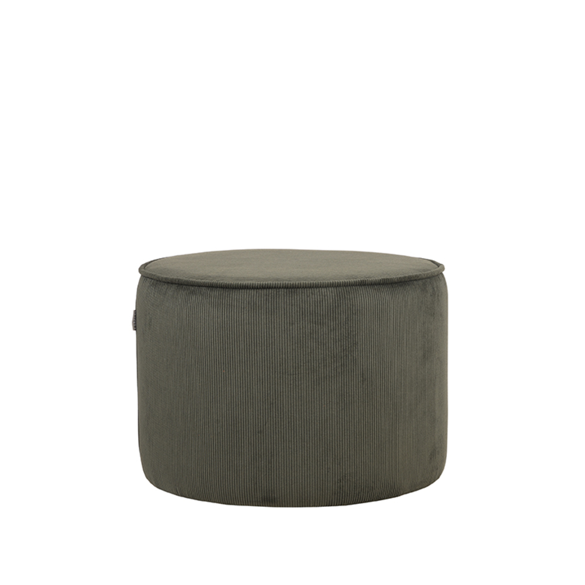 Pouf I_Tibo - Army - GROEN - Ribcord - Retro - LABEL51
