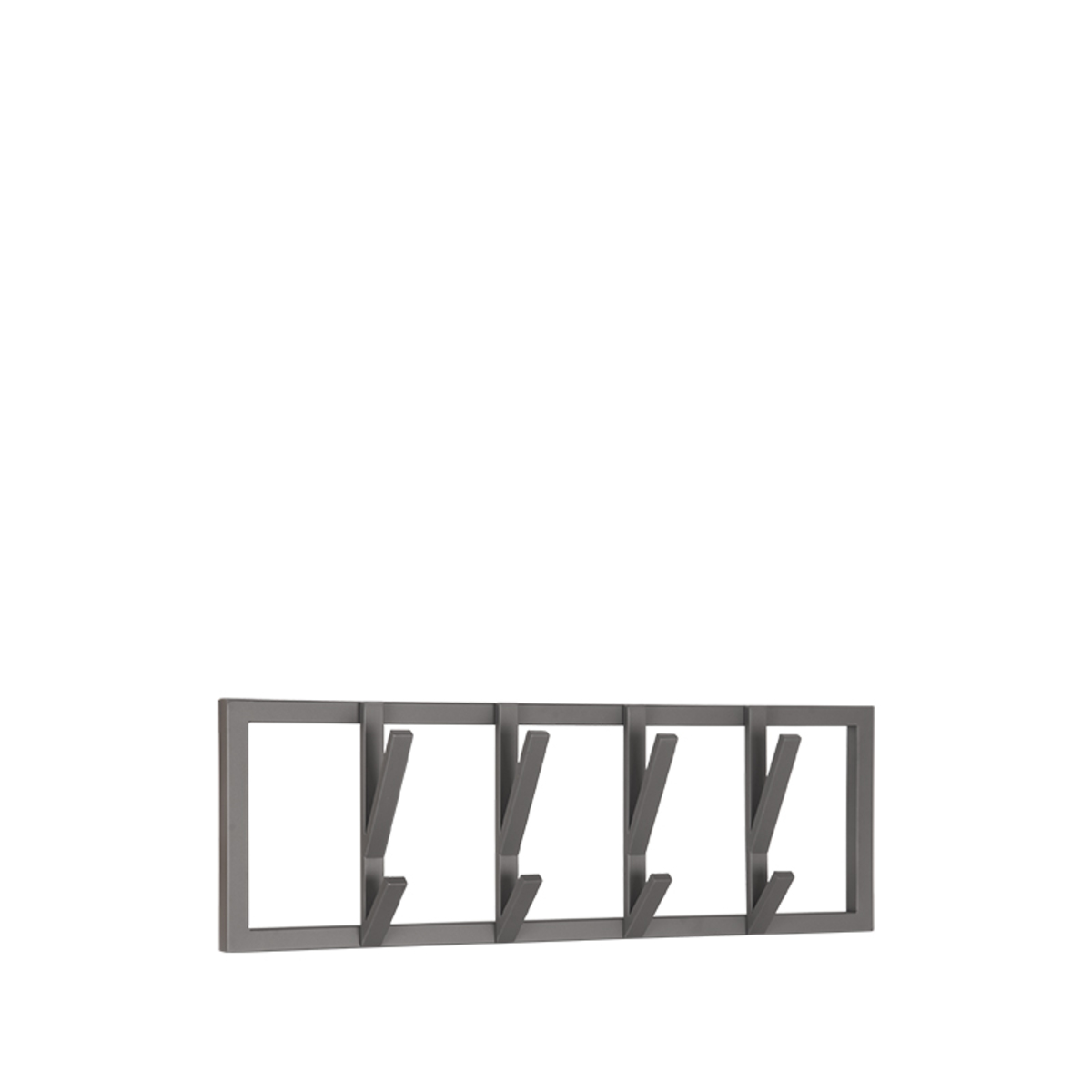 Porte-manteau I_Frame - Burned Steel - GRIJS - - Industriel - LABEL51