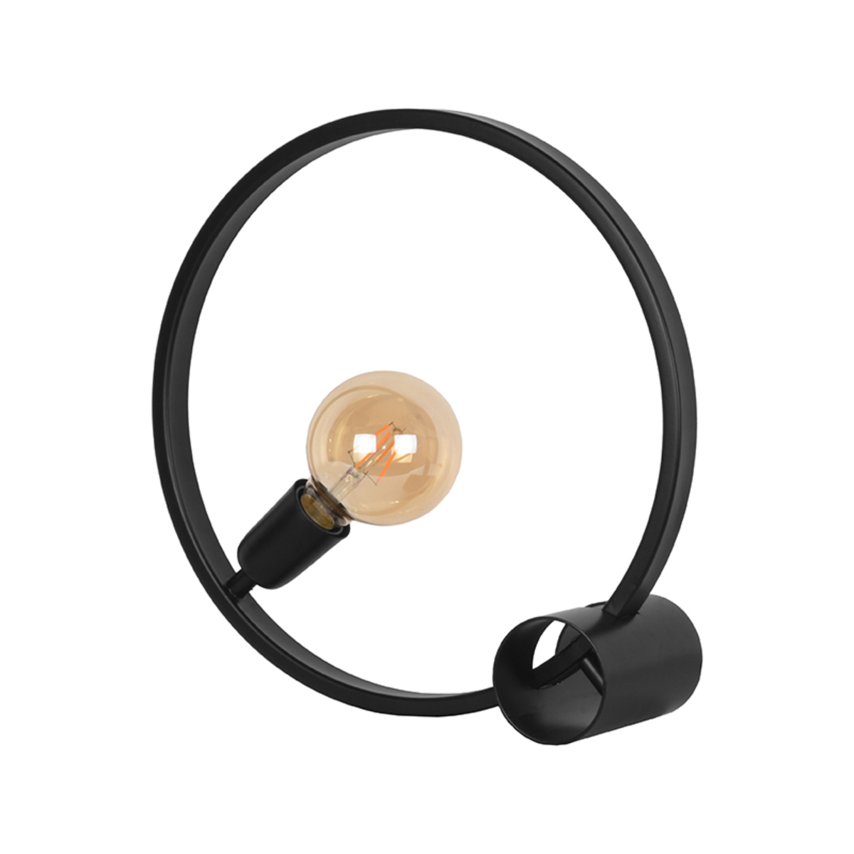 Lampe a poser I_Ring - Noir - Métal - Moderne - LABEL51