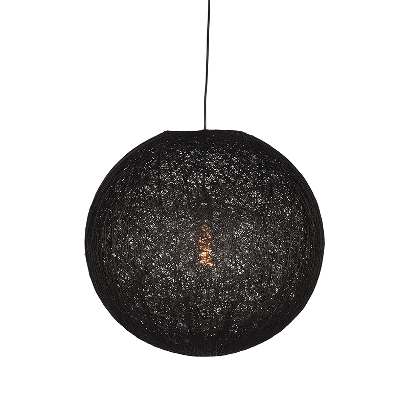 Lampe suspendue I_Twist - Noir - ZWART - - Moderne - LABEL51