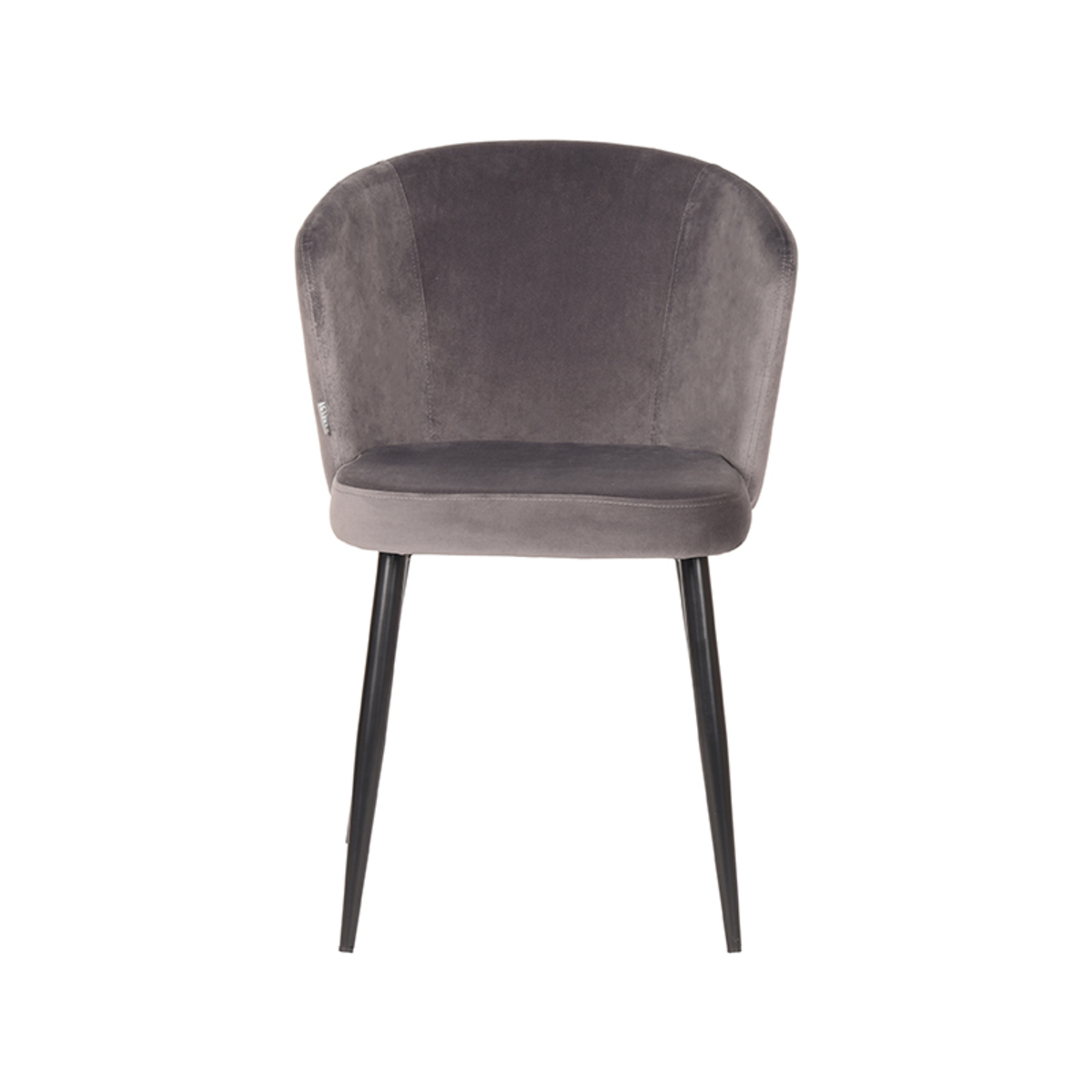 Chaise de salle à manger I_Wave - Gris - GRIJS - - Sans accoudoir - Industriel - LABEL51