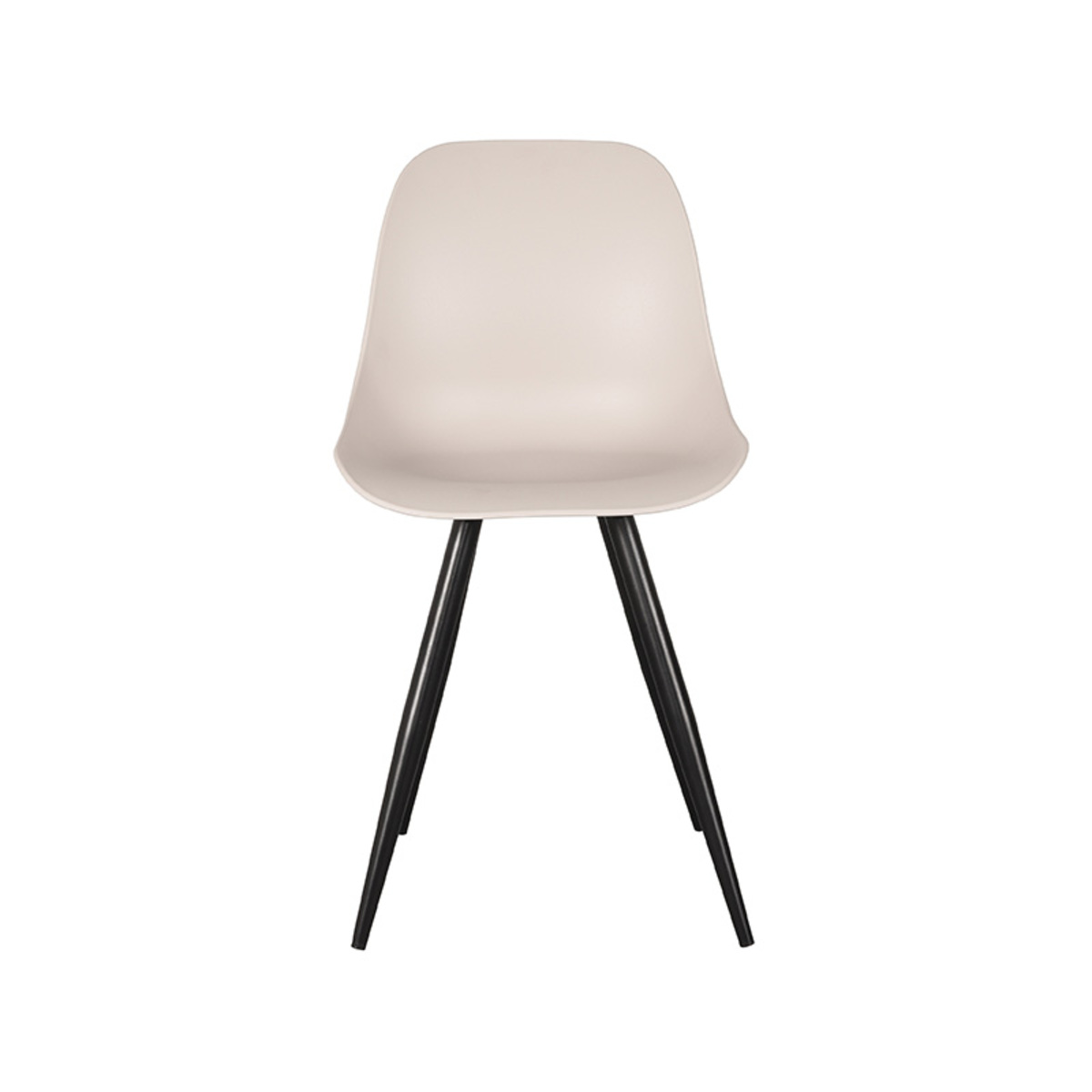 Chaise de salle à manger I_Monza - Siège baquet - Sable - Naturel Beige - PP - Sans accoudoir - Rurale - LABEL51