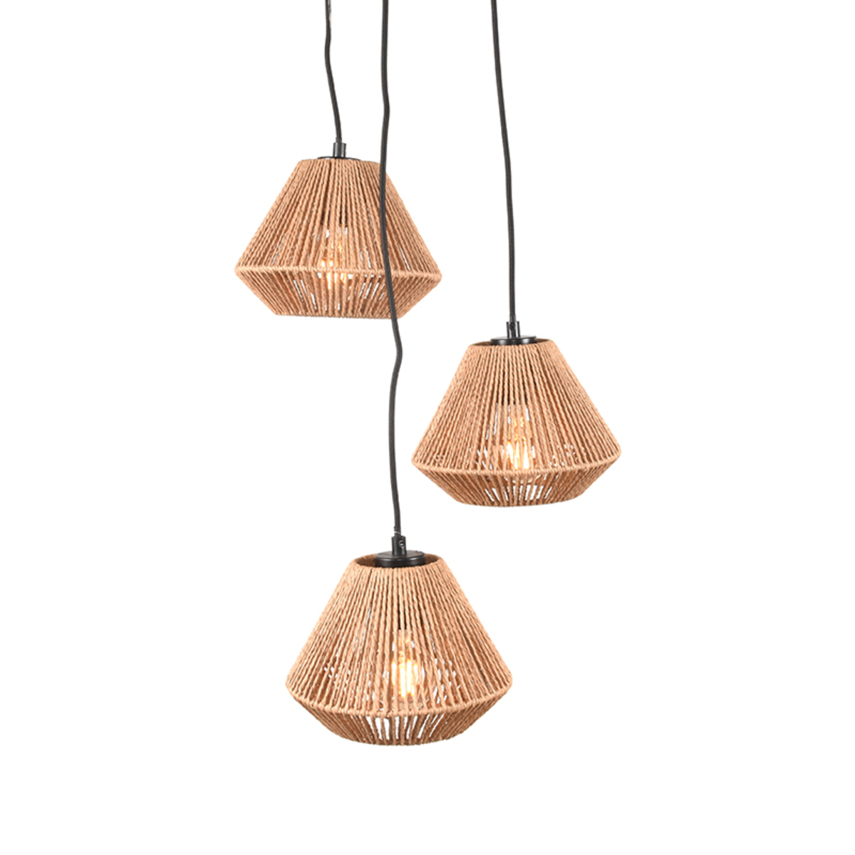 Lampe suspendue I_Ibiza - Naturel - - Rurale - LABEL51